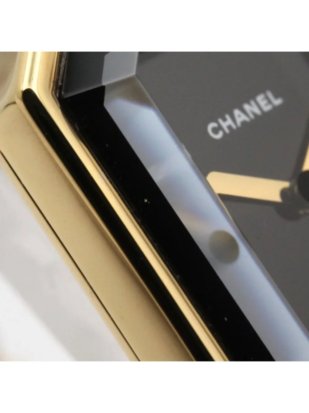 Chanel Watch Premiere S Black Leather